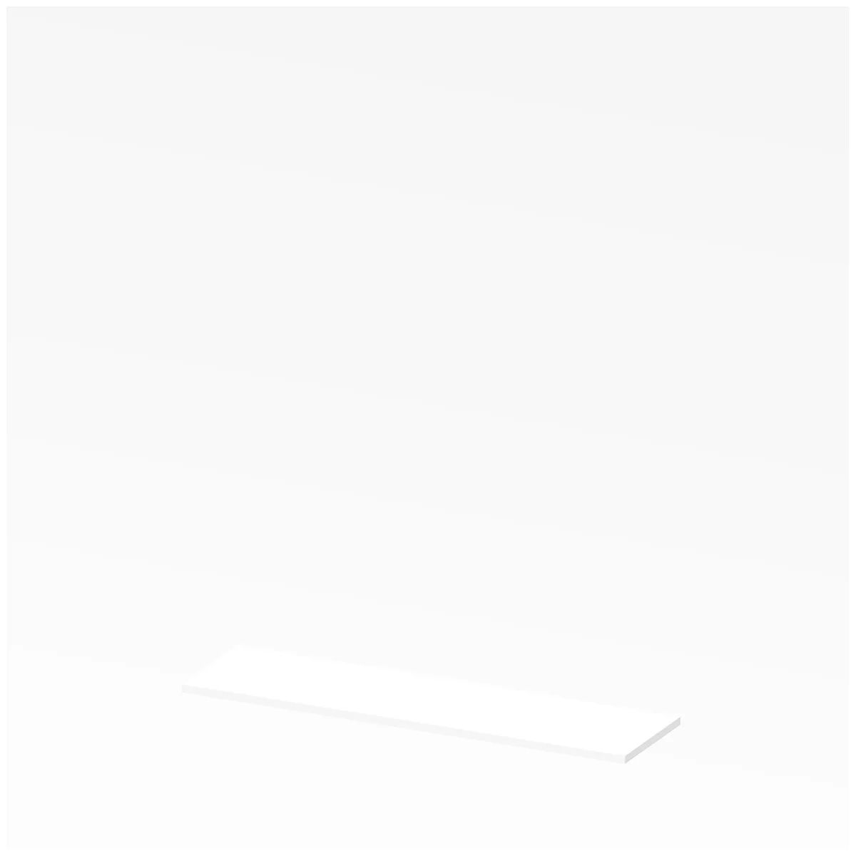 Plateau de finition X-TIME-WORK, taille moyenne, l. 1720 mm, blanc