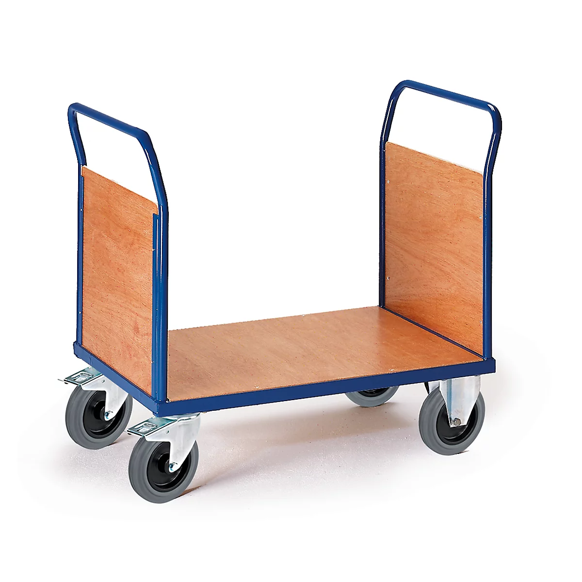 Plateauwagen met 2 wanden, 1200x800 mm