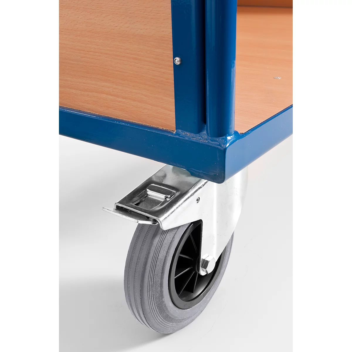 Plateauwagen met 3 wanden, 1000x680 mm