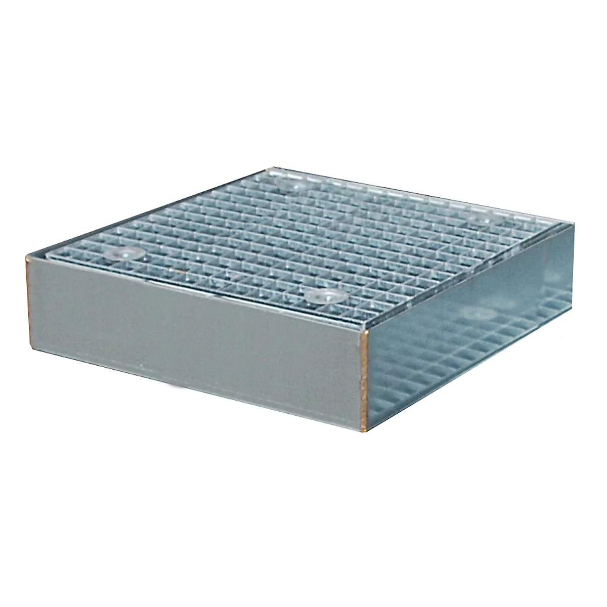 Plateforme de rétention type BSW 121, praticable, galvanisé