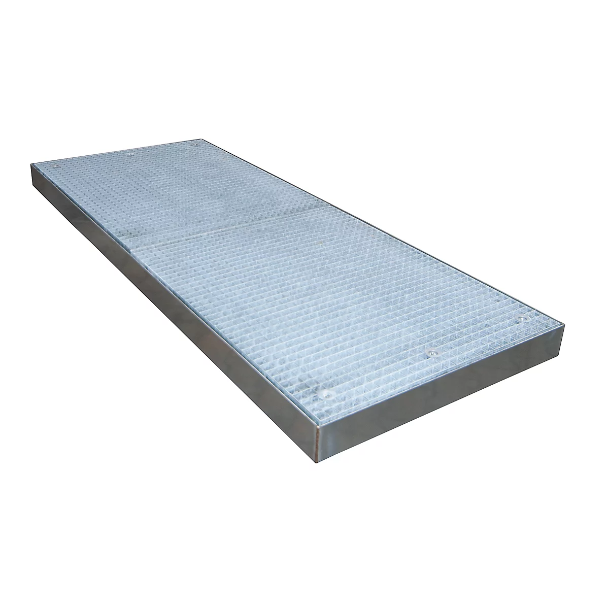 Plateforme de rétention type BSW 126, praticable, galvanisé
