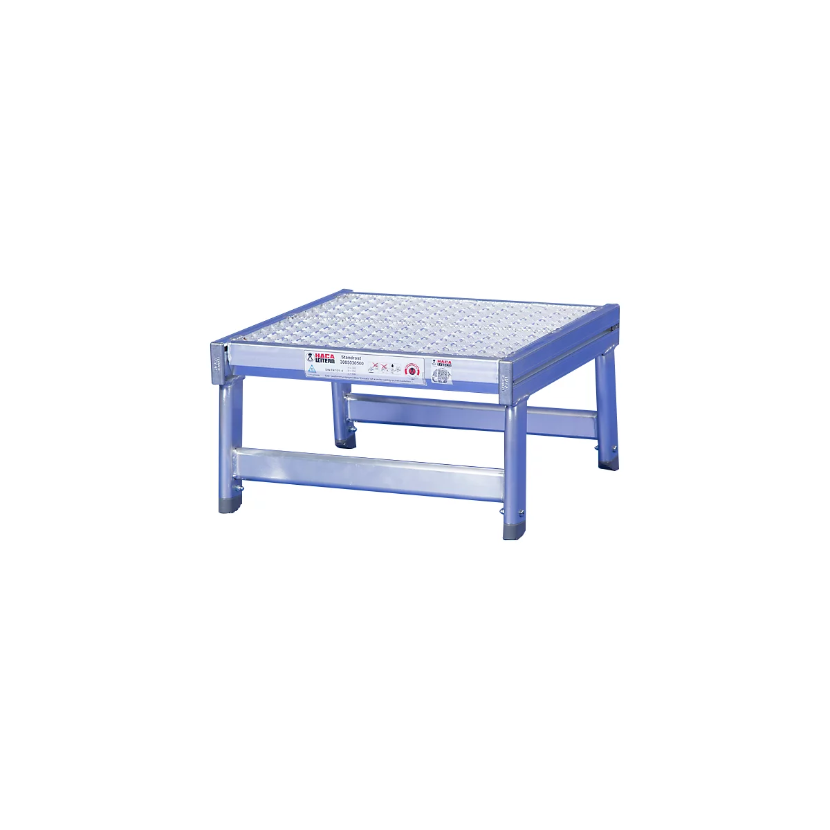 Plateforme en alu, l. 550 x P 500 x H 300 mm