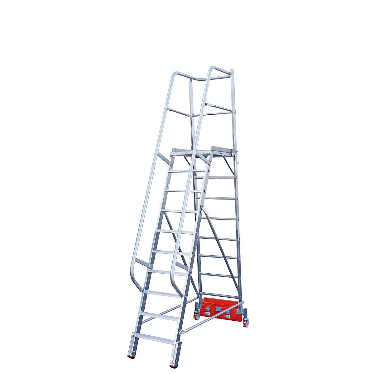 Platformladder, Vario Alu, 10 treden