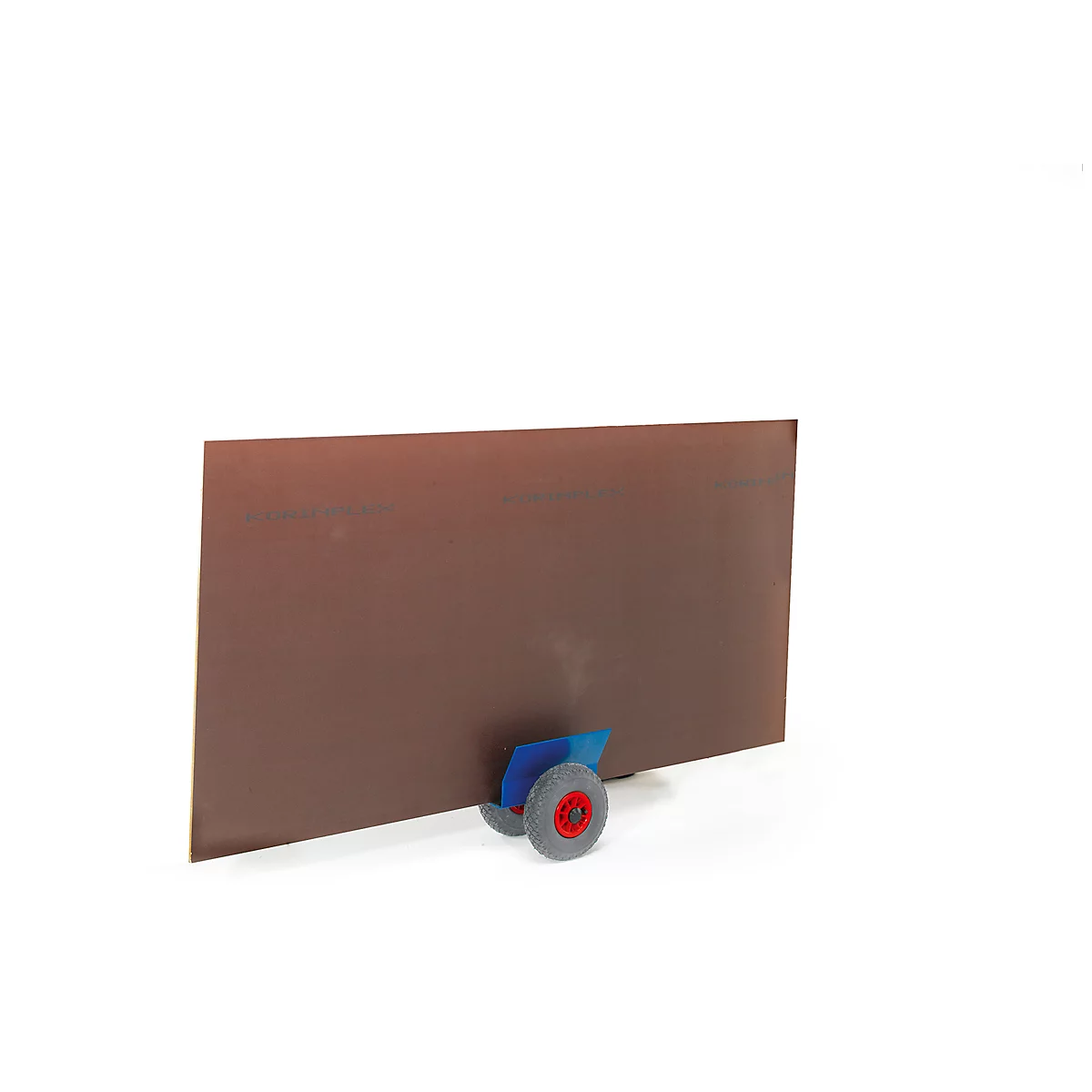 Plattenroller mit 200 kg Tragkraft, Luftbereifung