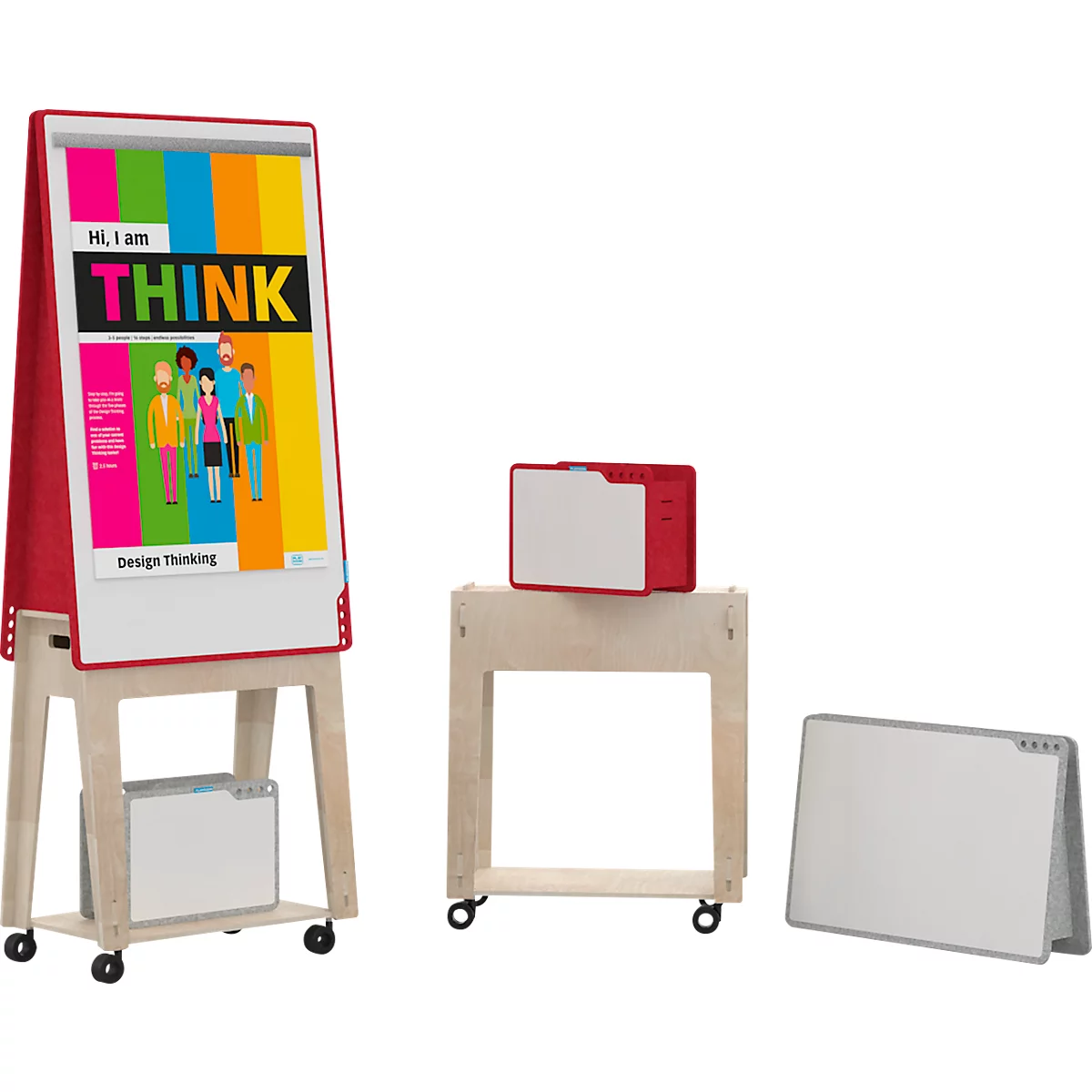 PLAYROOM PLAYBOARD Donkey Jr. pied à tableau bouleau