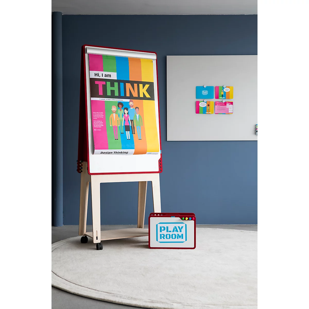 PLAYROOM PLAYBOARD Toolbox 42x28x18cm grau