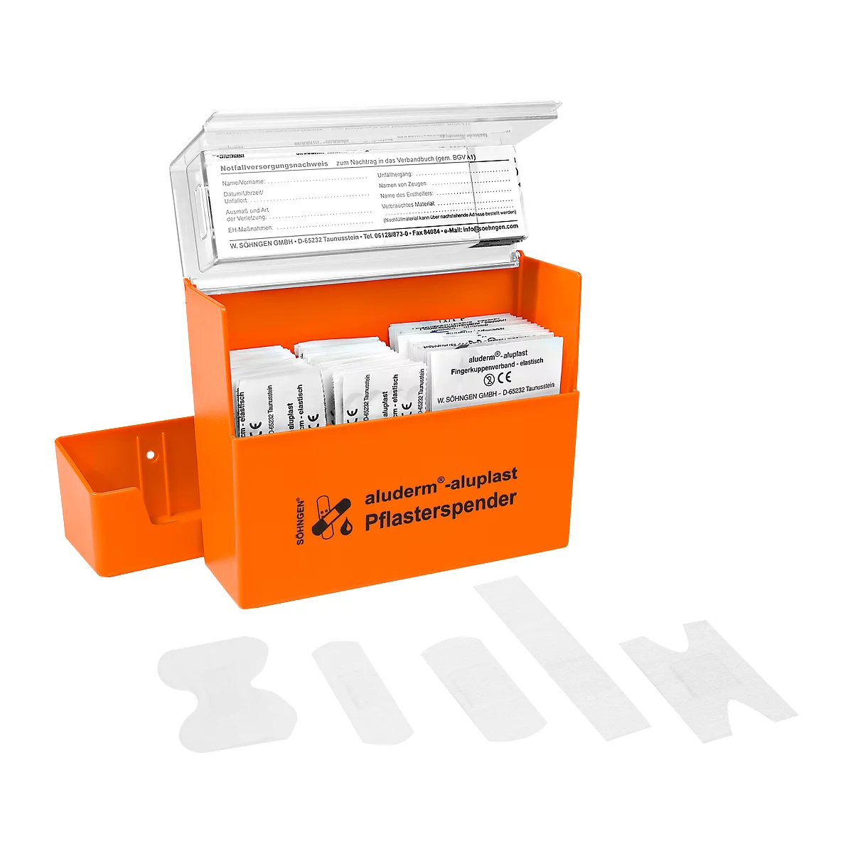 Pleisterdispenser aluderm®-aluplast