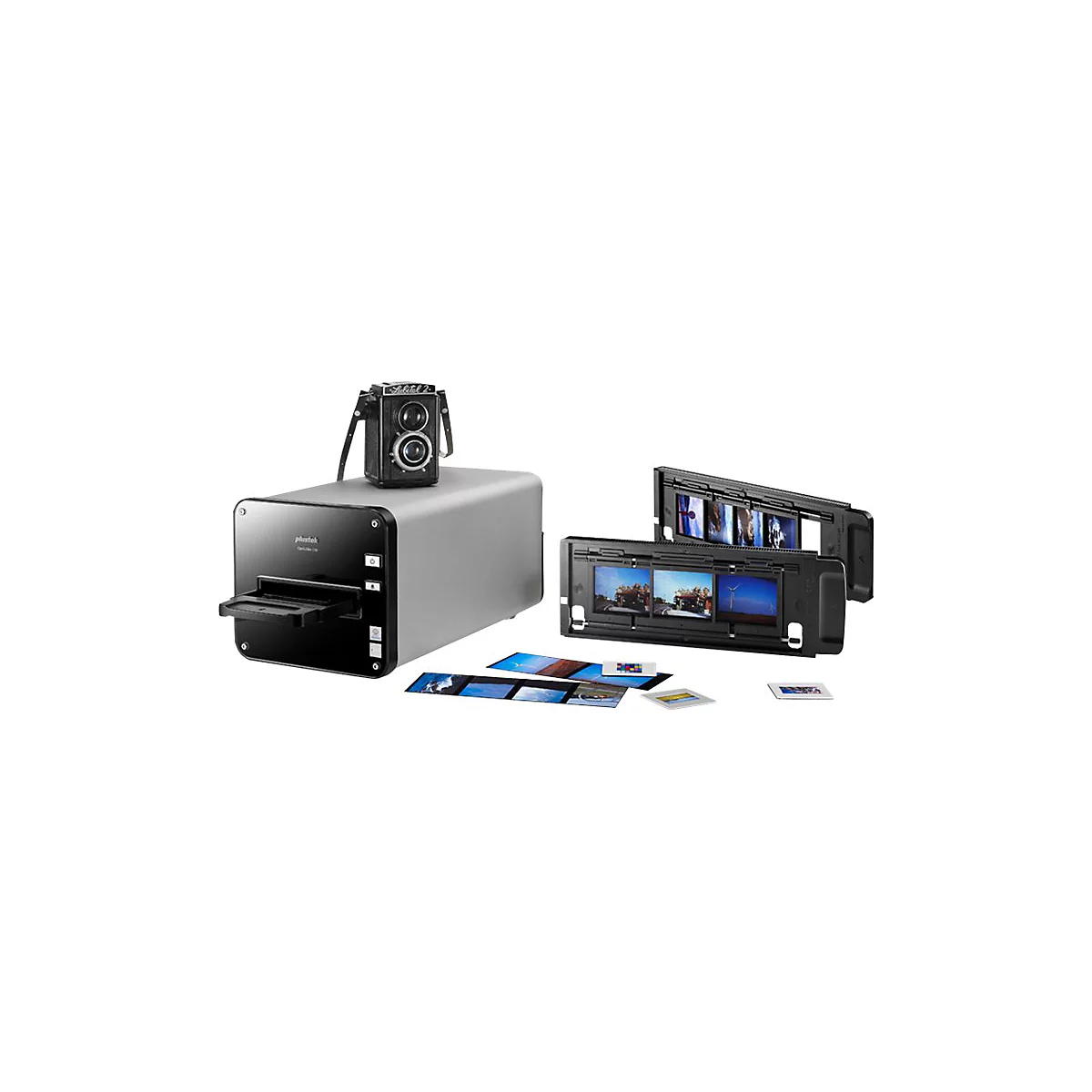 Plustek OpticFilm 120 - Filmabtaster - CCD - Film 120 (6 cm) - 5300 dpi - USB 2.0