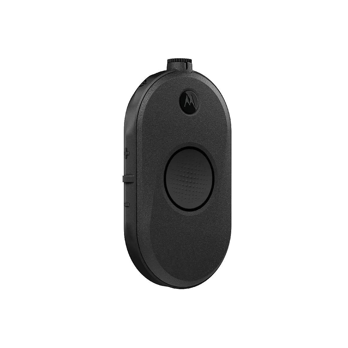 PMR-Funkgerät Motorola PORT CLP446e, lizenzfrei, 2-Wege-Kommunikation, 16 Kanäle, bis 7 km, bis 20 h, LED-Ring, IP54, mit Ladegerät + Headset, schwarz
