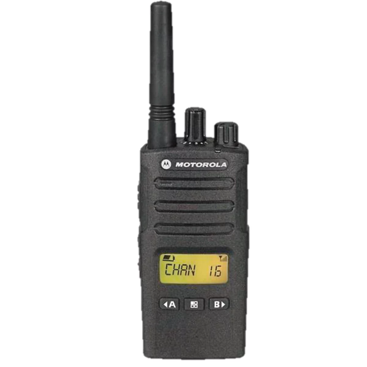 PMR-Funkgerät Motorola XT460, lizenzfrei, 2-Wege-Kommunikation, 8 Kanäle, bis 9 km, bis 20 h, LC-Display, IP55, schwarz