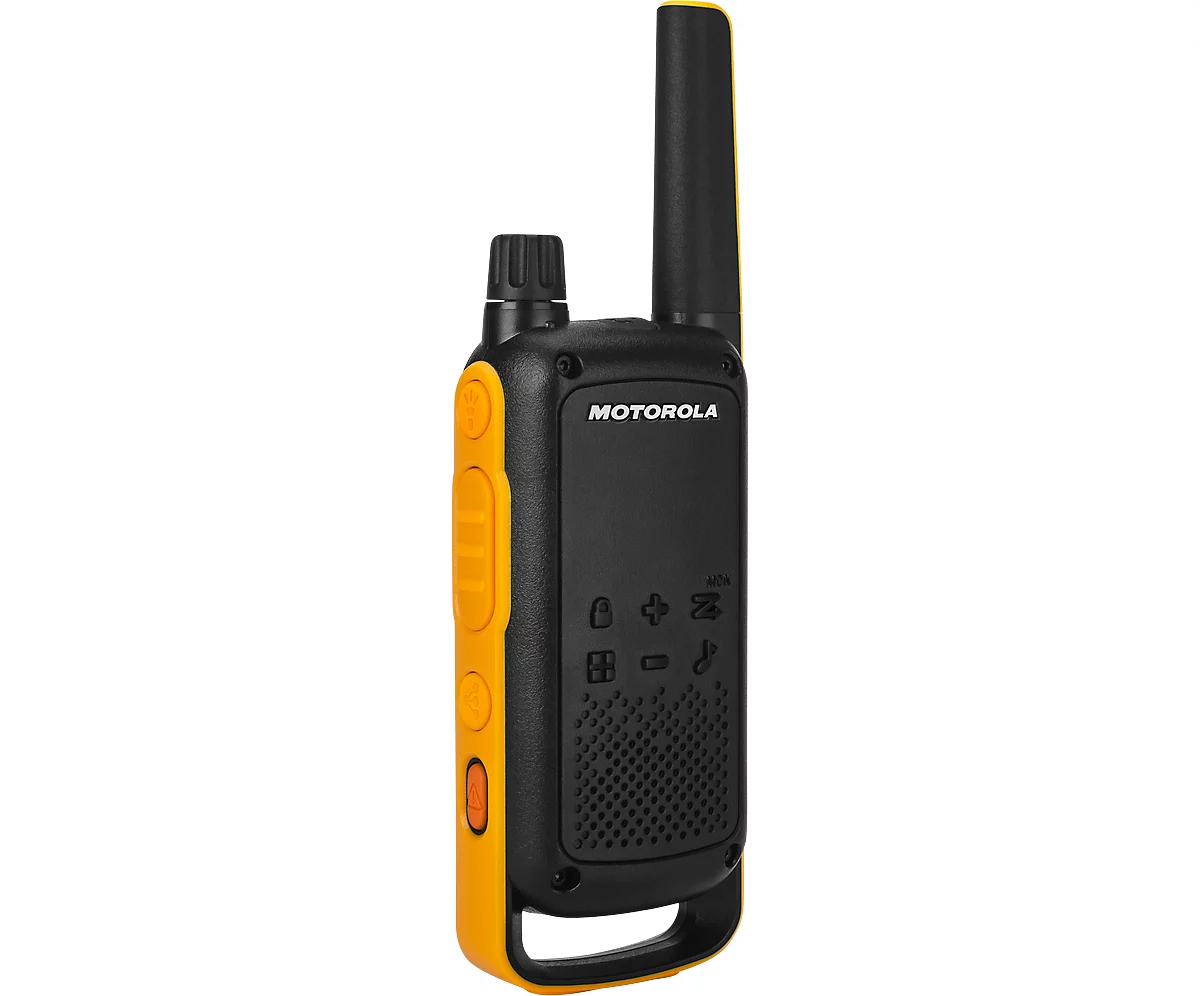 PMR-Funkgeräteset Motorola TALKABOUT T82 Extreme, lizenzfrei, IPx4, 10 km, 16 Kanäle, 4er-Set