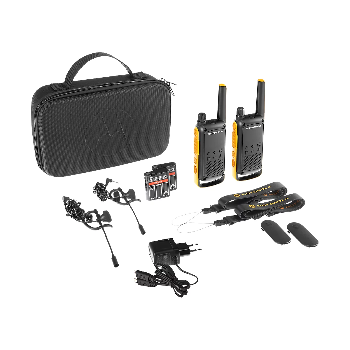 PMR-portofoonset Motorola TALKABOUT T82 Extreme, zonder licentie, IPx4, 10 km, 16 kanalen, set van 2