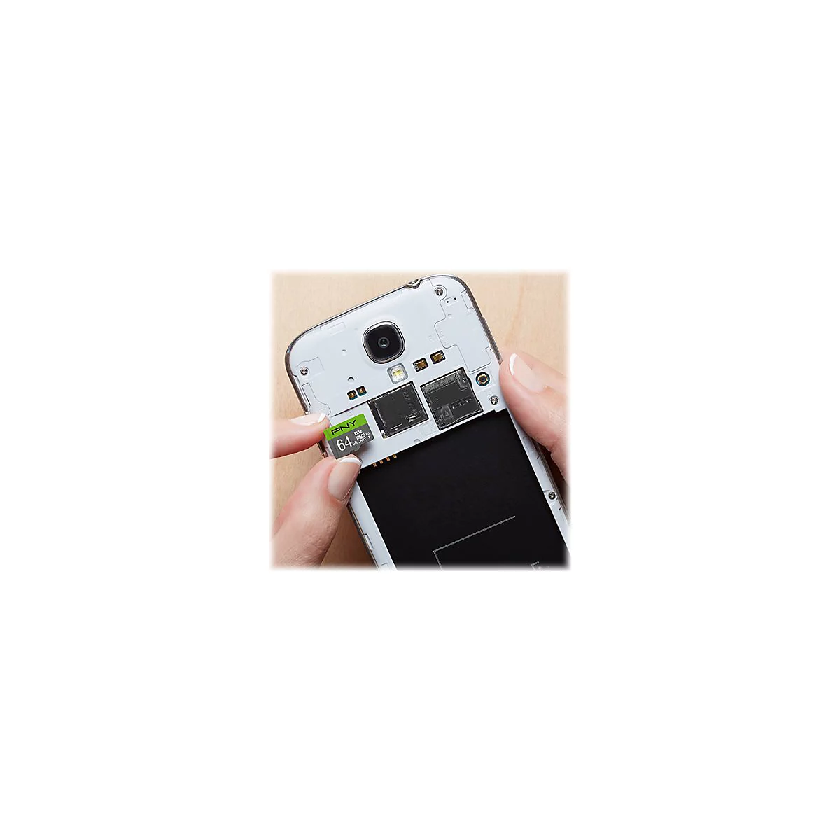 PNY Elite - Flash-Speicherkarte - 64 GB - UHS-I U1 / Class10 - microSDXC UHS-I