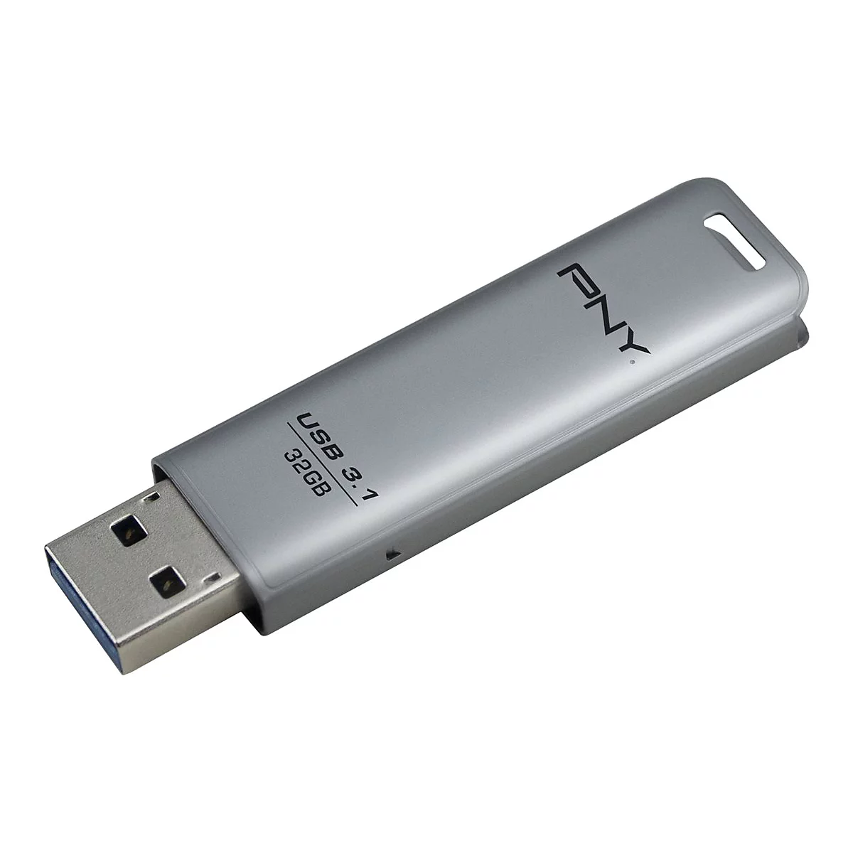 PNY Elite Steel - USB-Flash-Laufwerk - 32 GB - USB 3.1