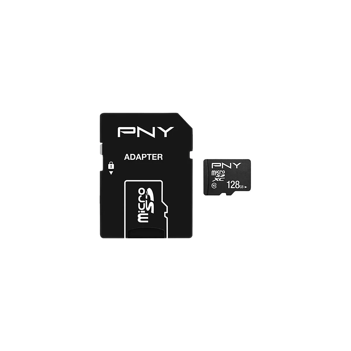 PNY Performance Plus - Flash-Speicherkarte - 128 GB - microSDXC