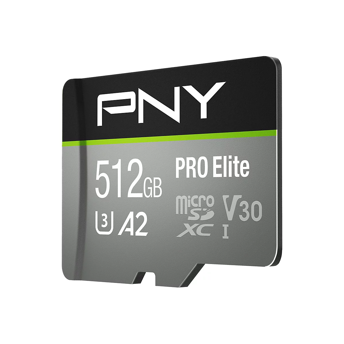 PNY PRO Elite - Flash-Speicherkarte - 512 GB - microSDXC UHS-I