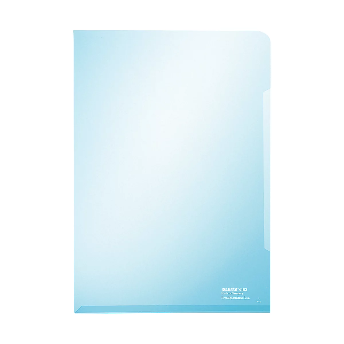 Pochette coin Premium 4153 LEITZ®, format A4, lisse, 100 p., bleu