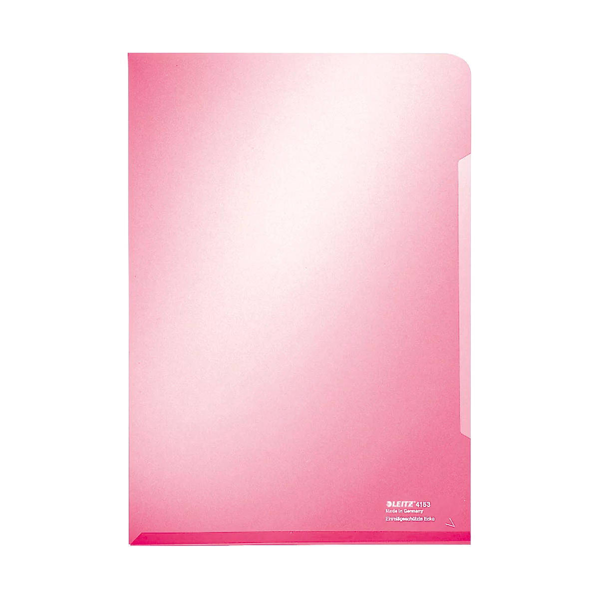 Pochette coin Premium 4153 LEITZ®, format A4, lisse, 100 p., rouge