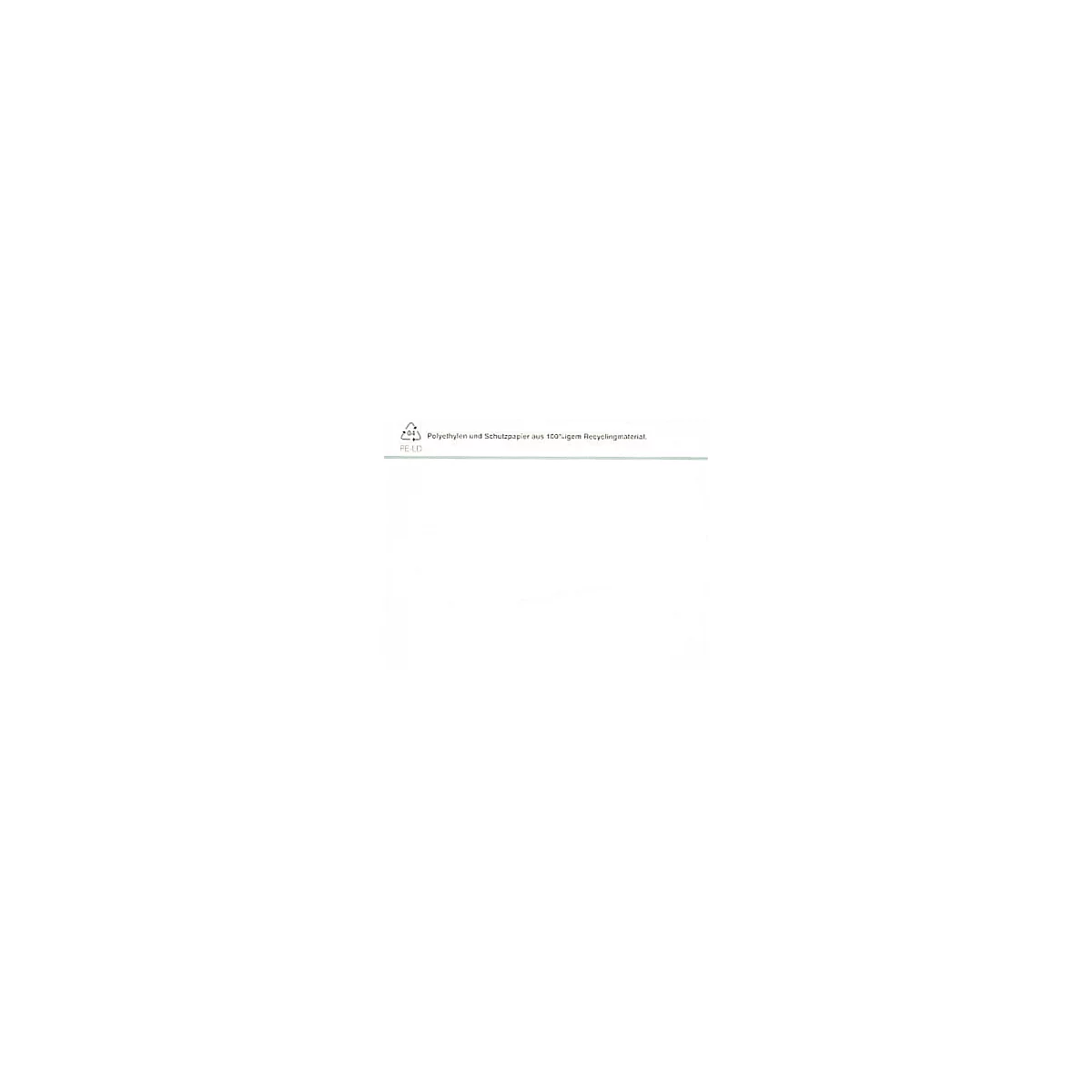 Pochette pour documents/bon de livraison SecurePack, C6, sans impression, autocollante, résistante à l'eau, PCR &amp; FSC® papier kraft, transparente, 250 pièces