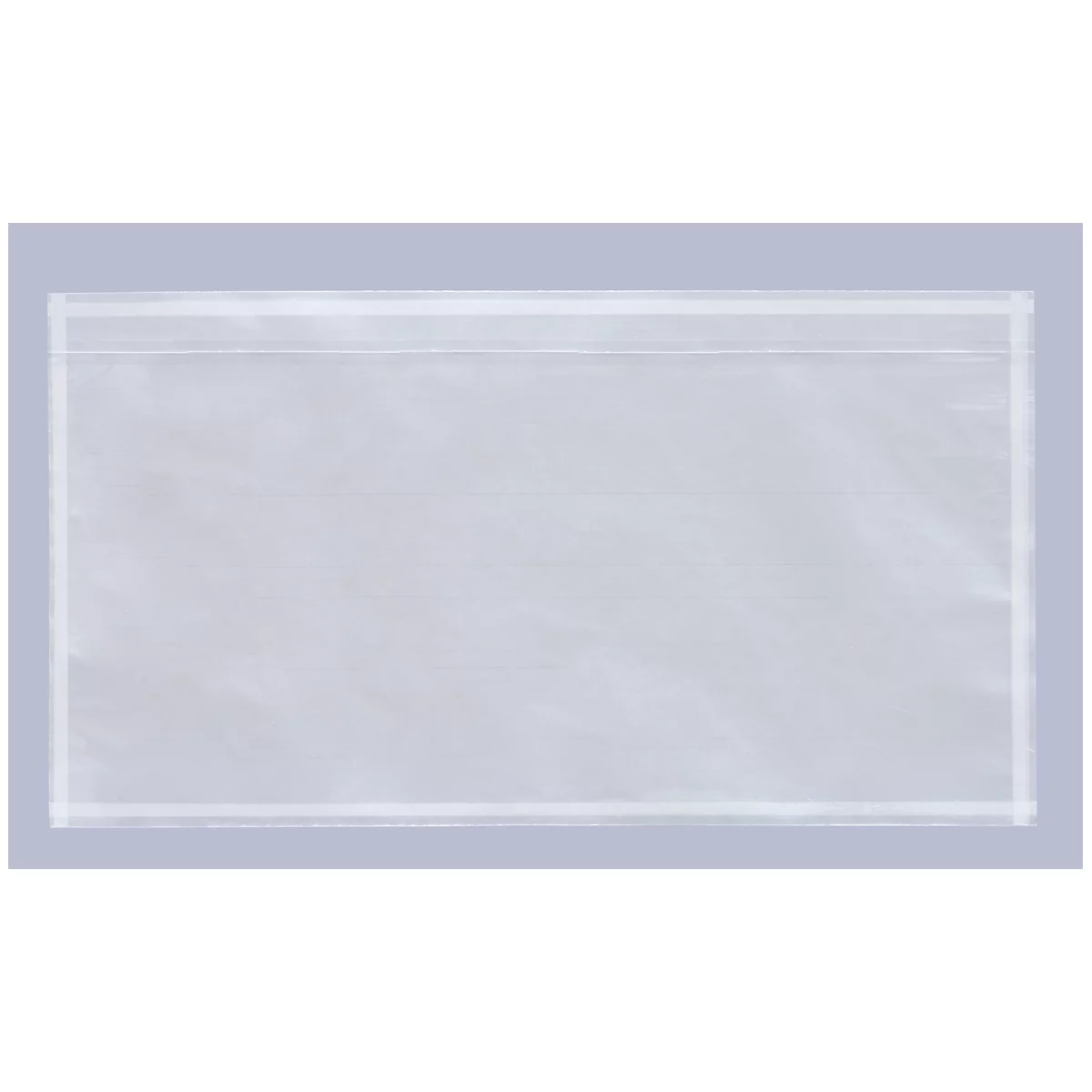 Pochette pour documents Novafix, autocollante, format C5/C6, transparent neutre, LDPE, 250 pcs