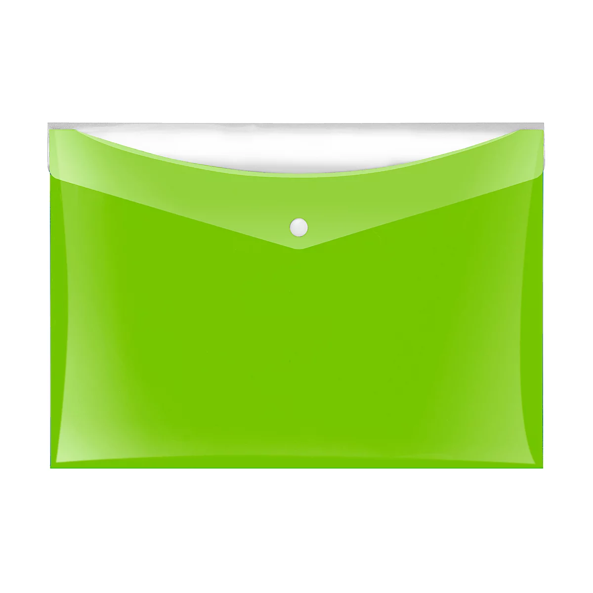 Pochette pour documents VELOCOLOR® Veloflex, format A4, plastique, pour ± 100 feuilles, 6 p., vert