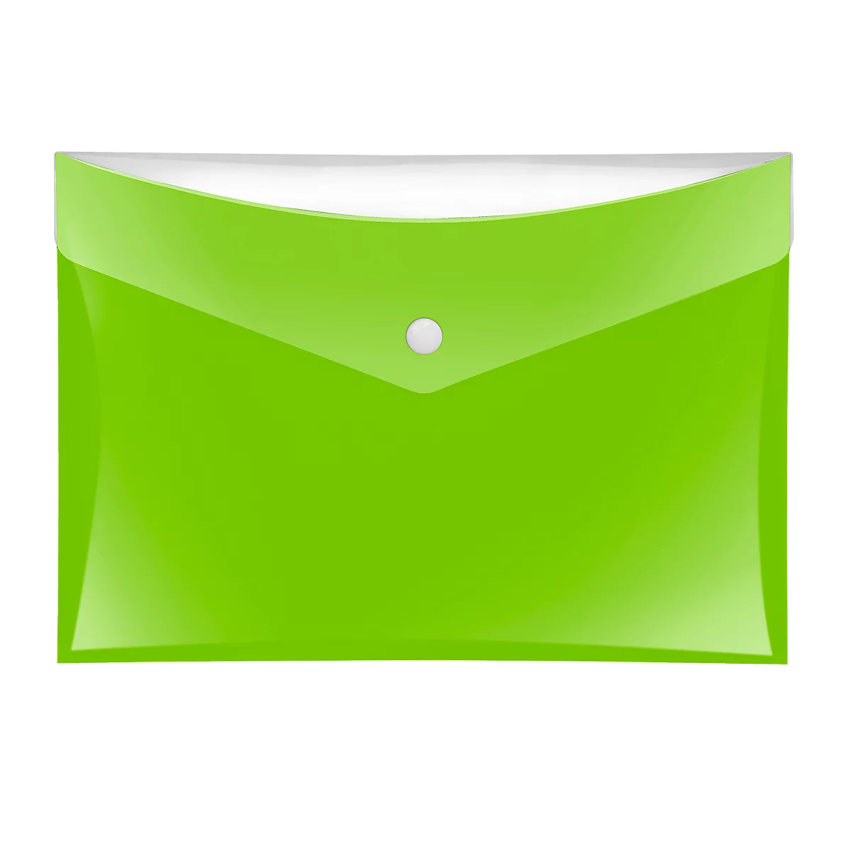 Pochette pour documents VELOCOLOR® Veloflex, format A5, plastique, pour ± 100 feuilles, 6 p., vert
