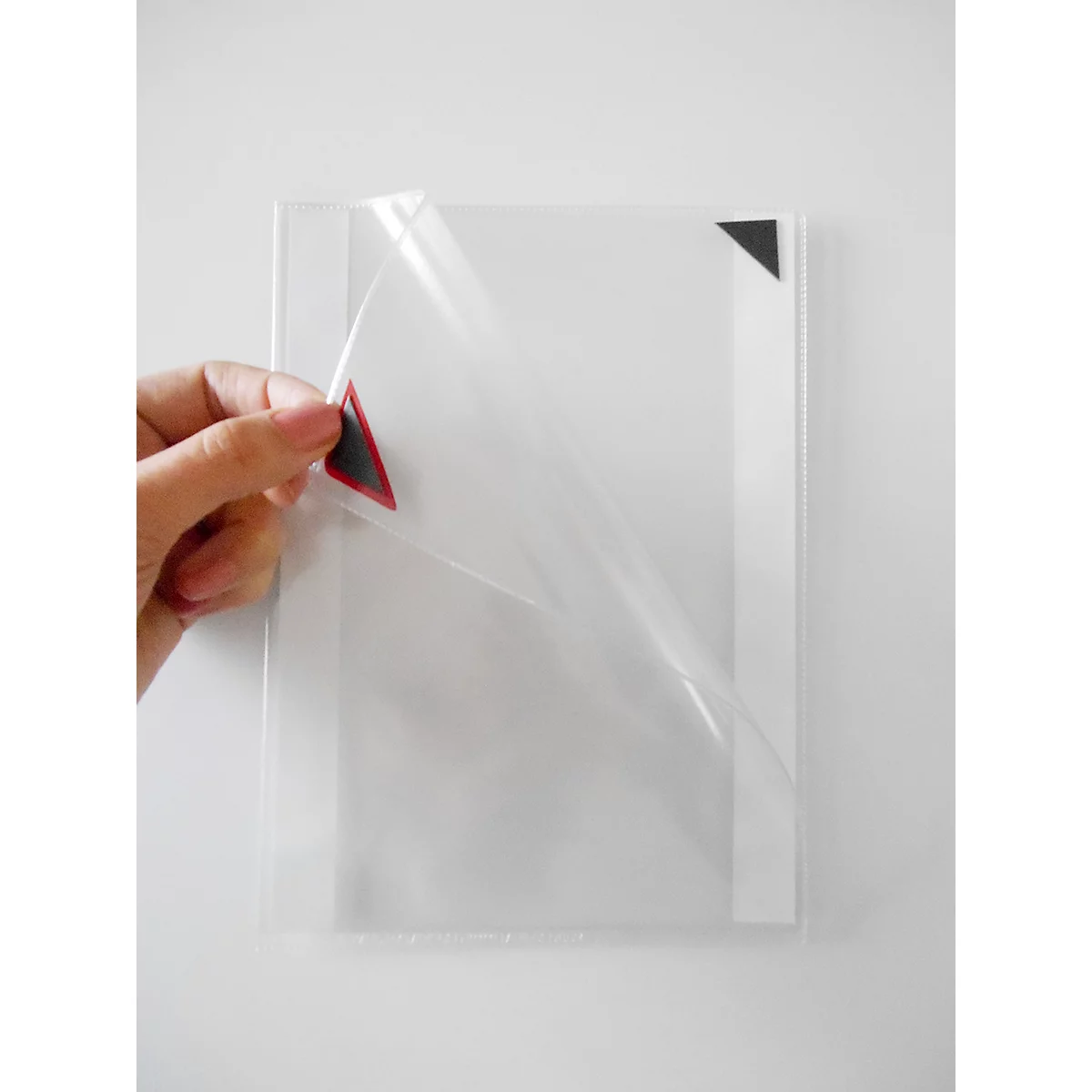 Pochette transparente Tarifold KANG, avec fermeture magnétique, pour le format portrait et paysage, format A4