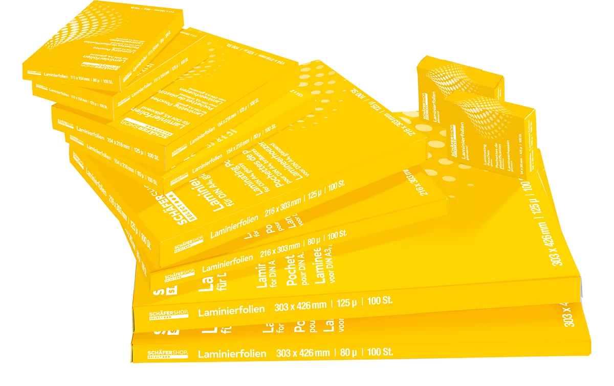 Fellowes - 100 pochettes de plastification A5 (154 x 216 mm) - 125