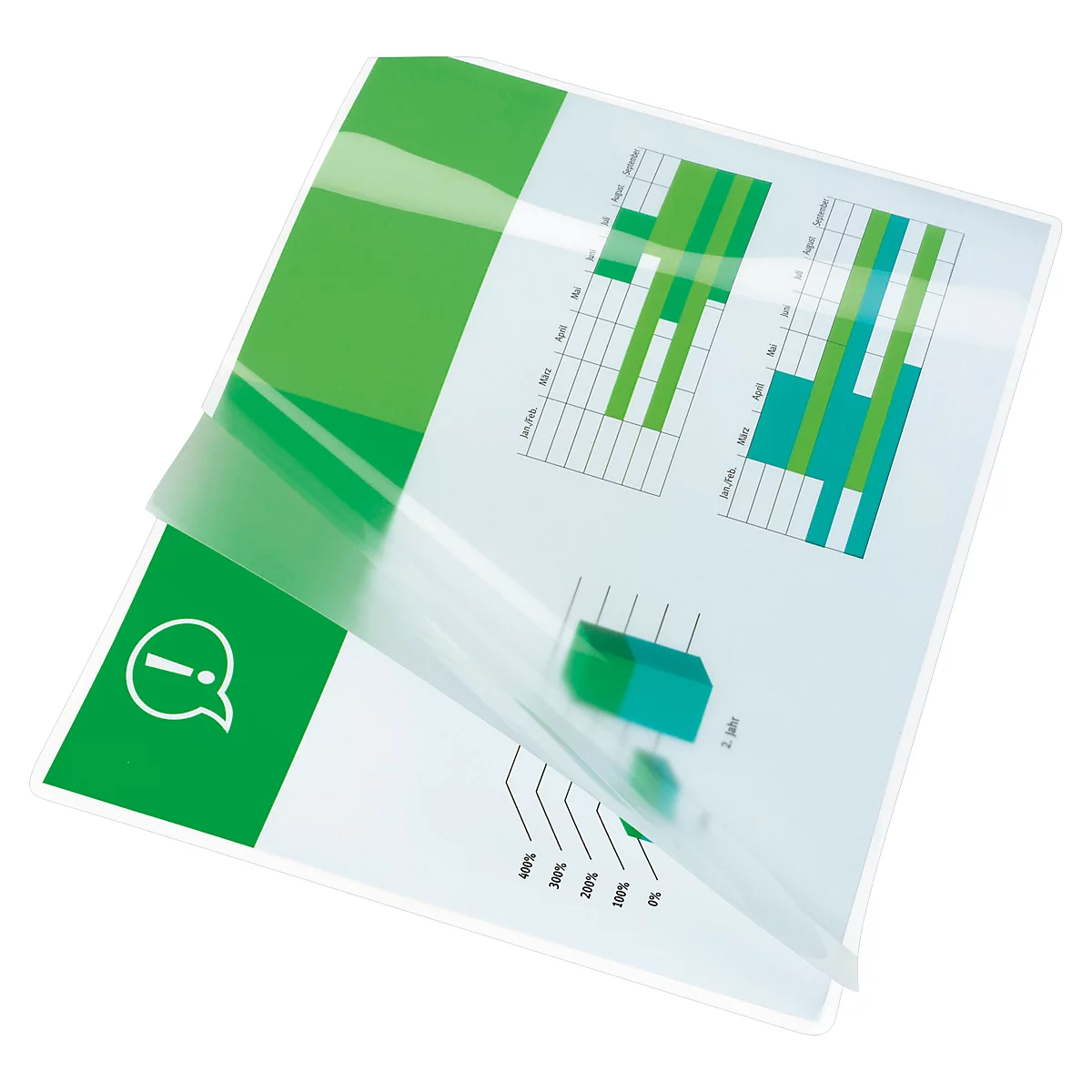 Pochettes à plastifier UVSafePouch GBC®, format A3, 100 mic., 100 p.