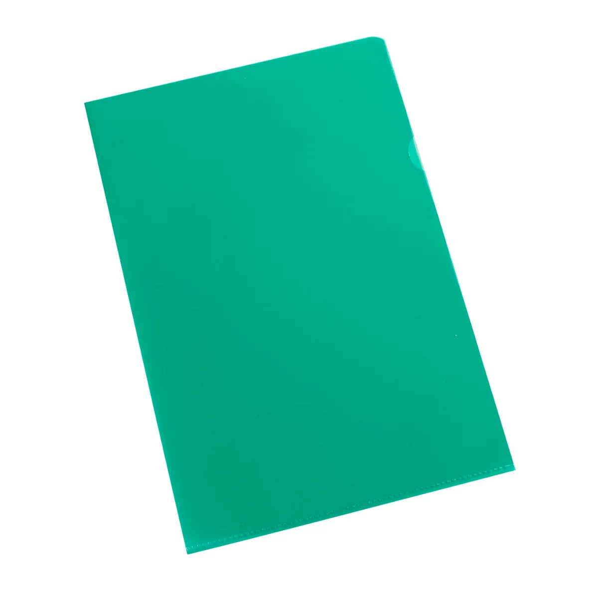 Pochettes coin - A4 - lisse - 120 microns - vert - 25 p. - notre marque Schäfer Shop Select