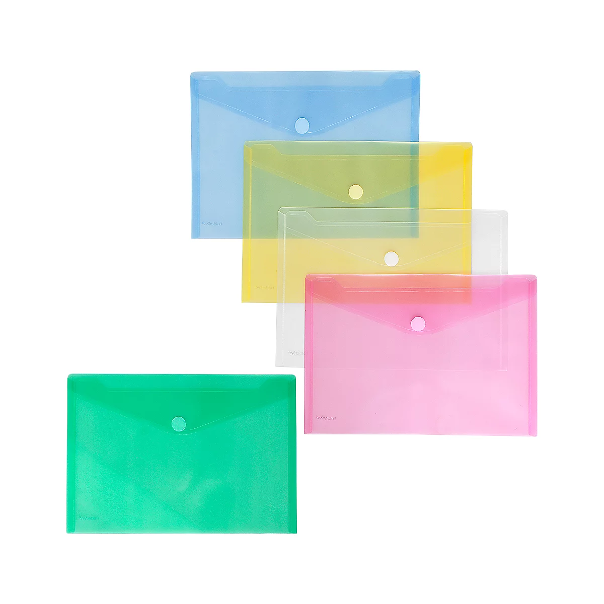 Pochettes Plastiques Perforées: Porte Document Transparent, 20