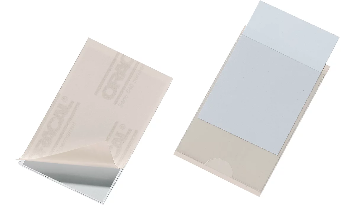 Pochettes auto-adhésives transparentes POCKETFIX - 5 pochettes plastique  format A5