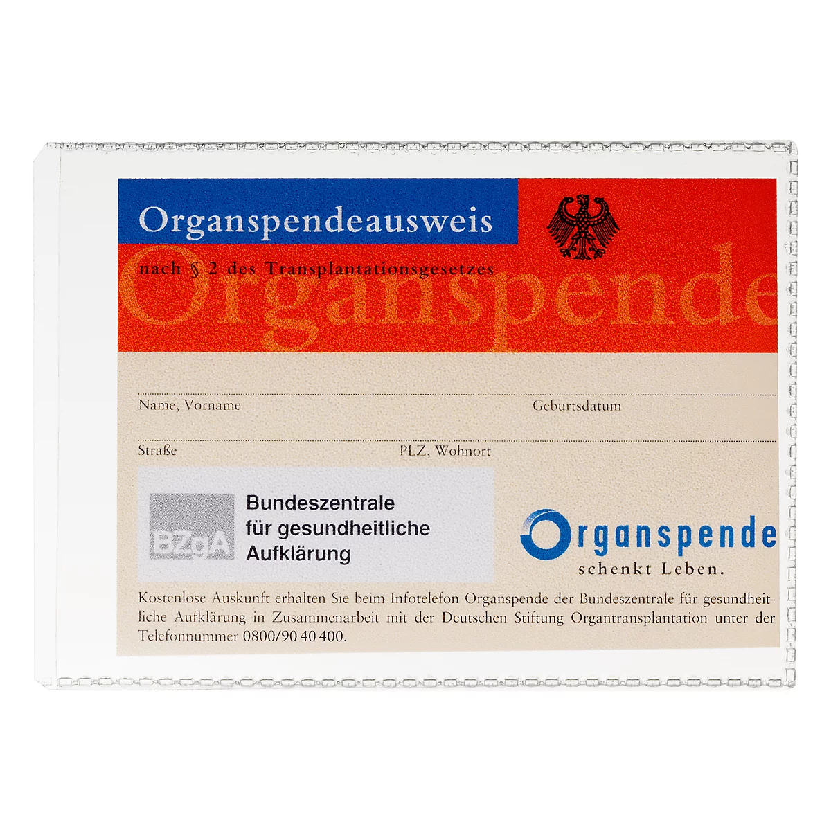 Pochettes pour documents DURABLE, format A7, 10 p.
