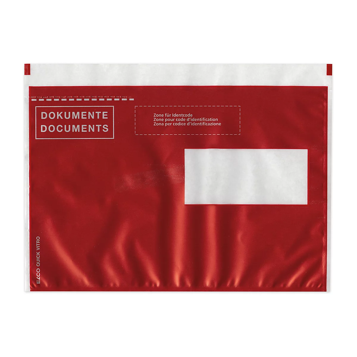 Pochettes pour documents Quick Vitro Elco, C5, avec fenêtre à droite, 250 p.