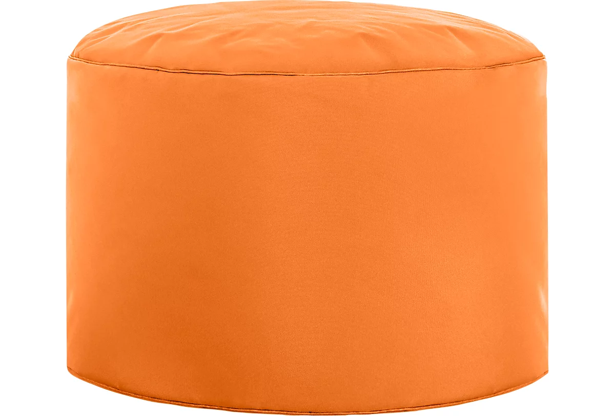 Poef DotCom scuba®, voor zitzak Swing, wasbaar, binnenin PVC gecoat, oranje