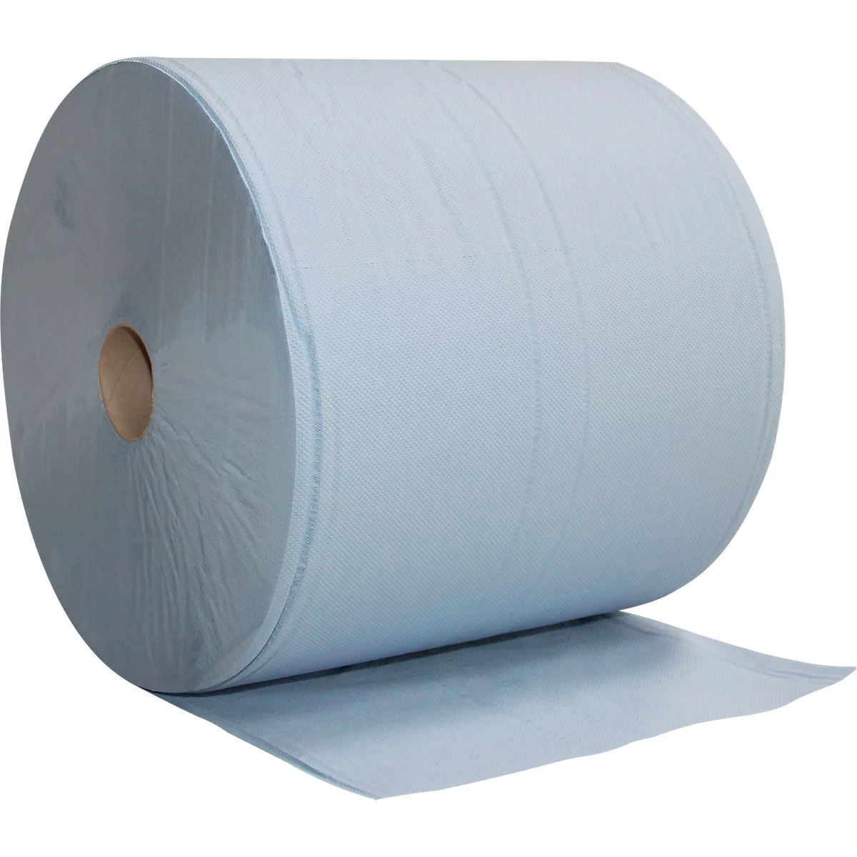 Poetsdoekrol Basic Line, 2 rollen à 1000 vel, 2-laags, 380 x 360 mm, blauw 