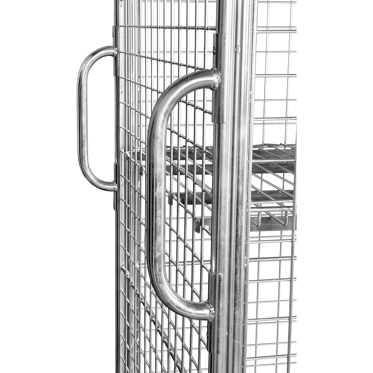 Poignée de transport pour conteneur en fils en acier 1200 x 800 mm