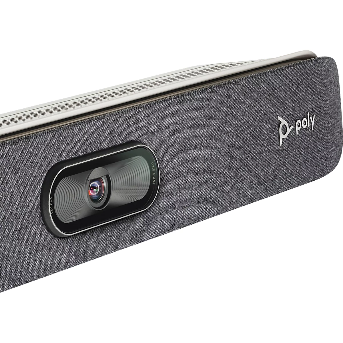Poly All-In-One-Videoleiste Studio X30, 4K-Ultra-HD-Video, TC8 Controller-Kit, für Räume bis 14 m²