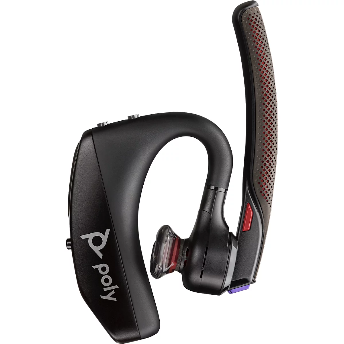 Poly On-Ear-Headset Voyager 5200, Bluetooth, USB-A-an-Micro-USB-Kabel, WindSmart-Technologie