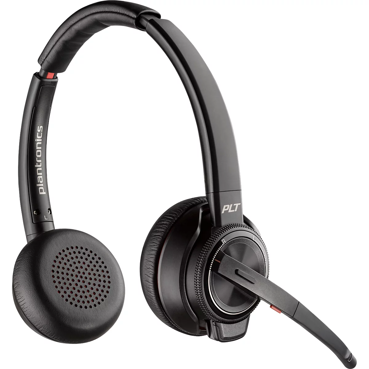 Poly Savi 8220-M Office DECT Stereo-Headset, Noise-Cancelling