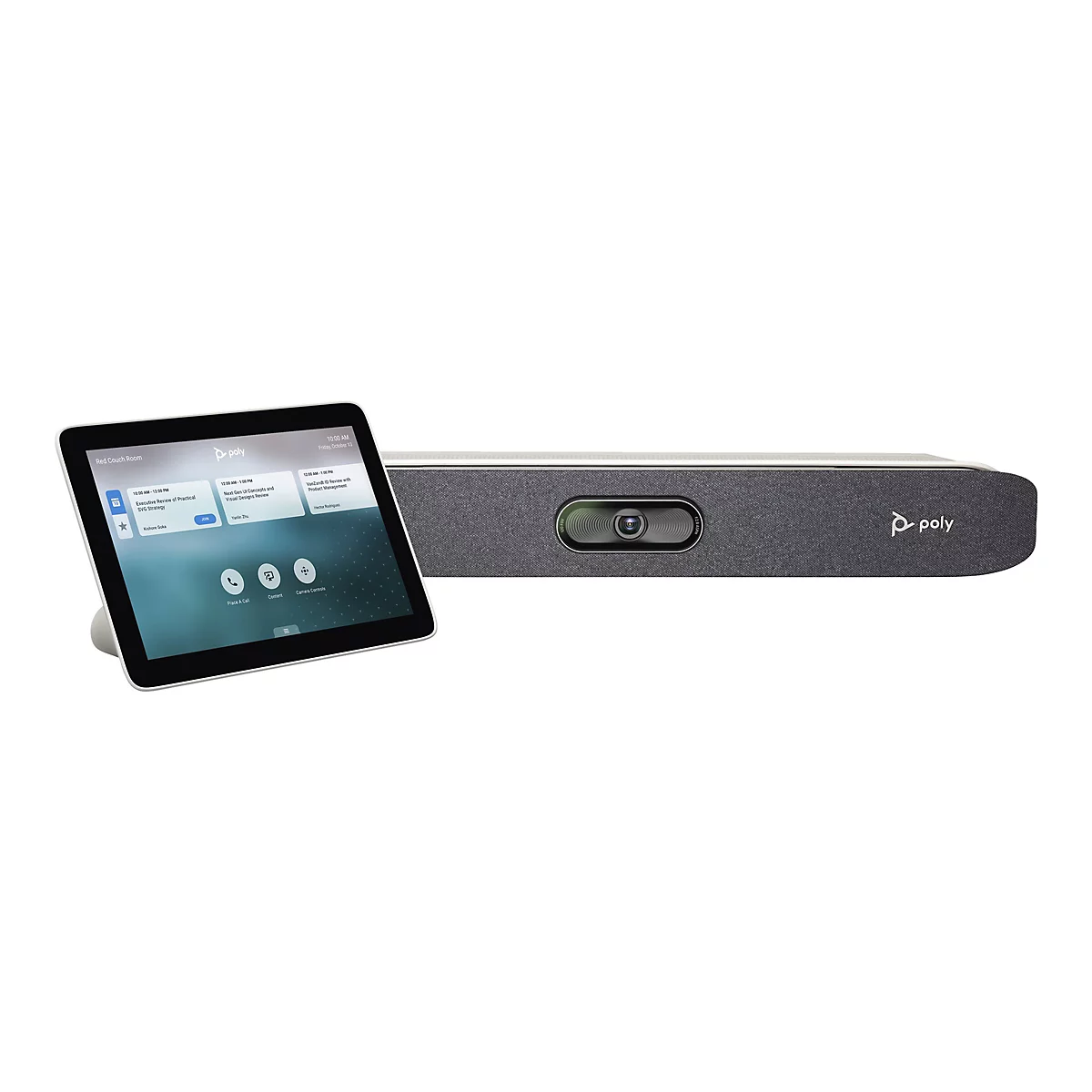 Poly Studio X30 - All-in-One Videoleiste (Poly TC8 Controller, Videoleiste) - Zoom Certified, Zertifiziert für Microsoft Teams, Google Meet Certified