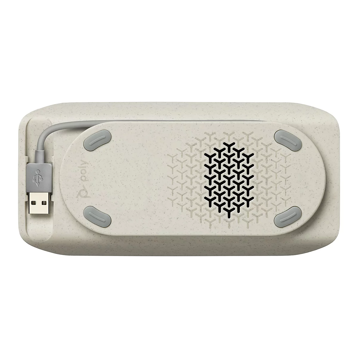 Poly Sync 10 - Freisprechtelefon - kabelgebunden - USB-C, USB-A - Schwarz - Zoom Certified