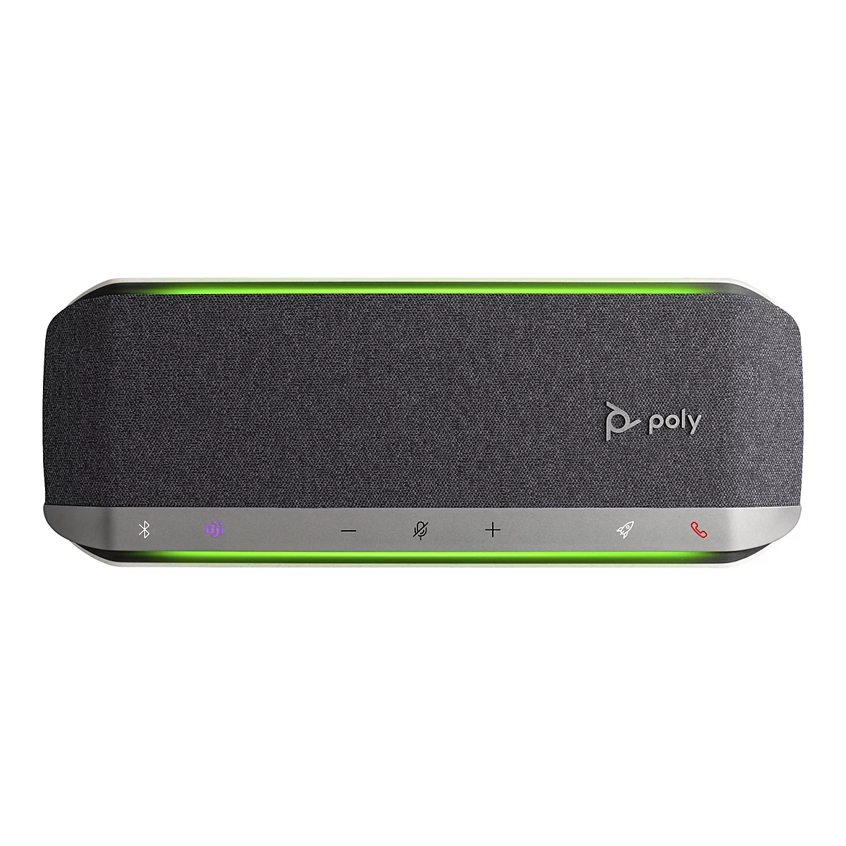 Poly Sync 40-M - Smarte Freisprecheinrichtung - Bluetooth - kabellos, kabelgebunden - USB-A, USB-C - Silber