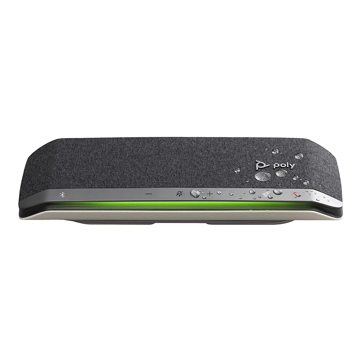 Poly Sync 40-M - Smarte Freisprecheinrichtung - Bluetooth - kabellos, kabelgebunden - USB-A, USB-C - Silber