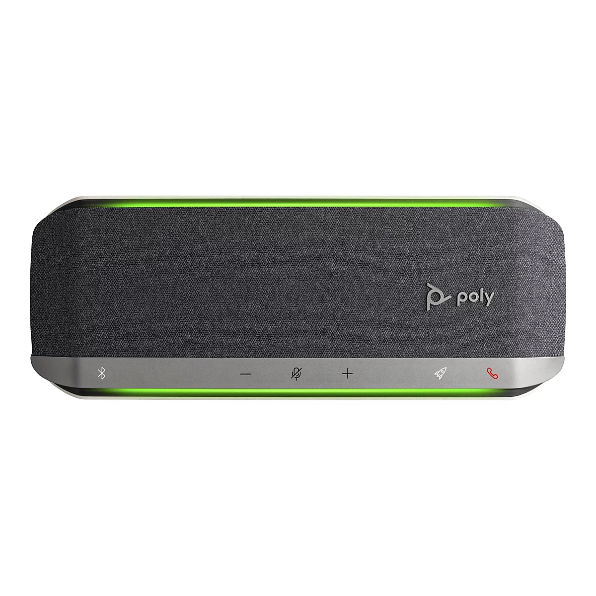 Poly Sync 40-M - Smarte Freisprecheinrichtung - Bluetooth - kabellos, kabelgebunden - USB-A, USB-C - Silber