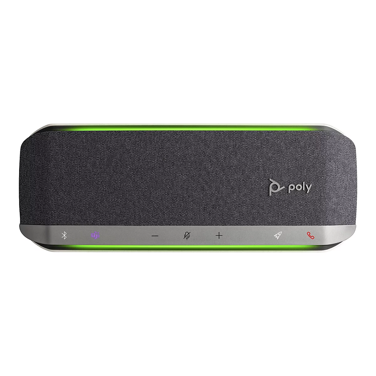 Poly Sync 40 - Smarte Freisprecheinrichtung - Bluetooth - kabellos, kabelgebunden - Silber - Zoom Certified