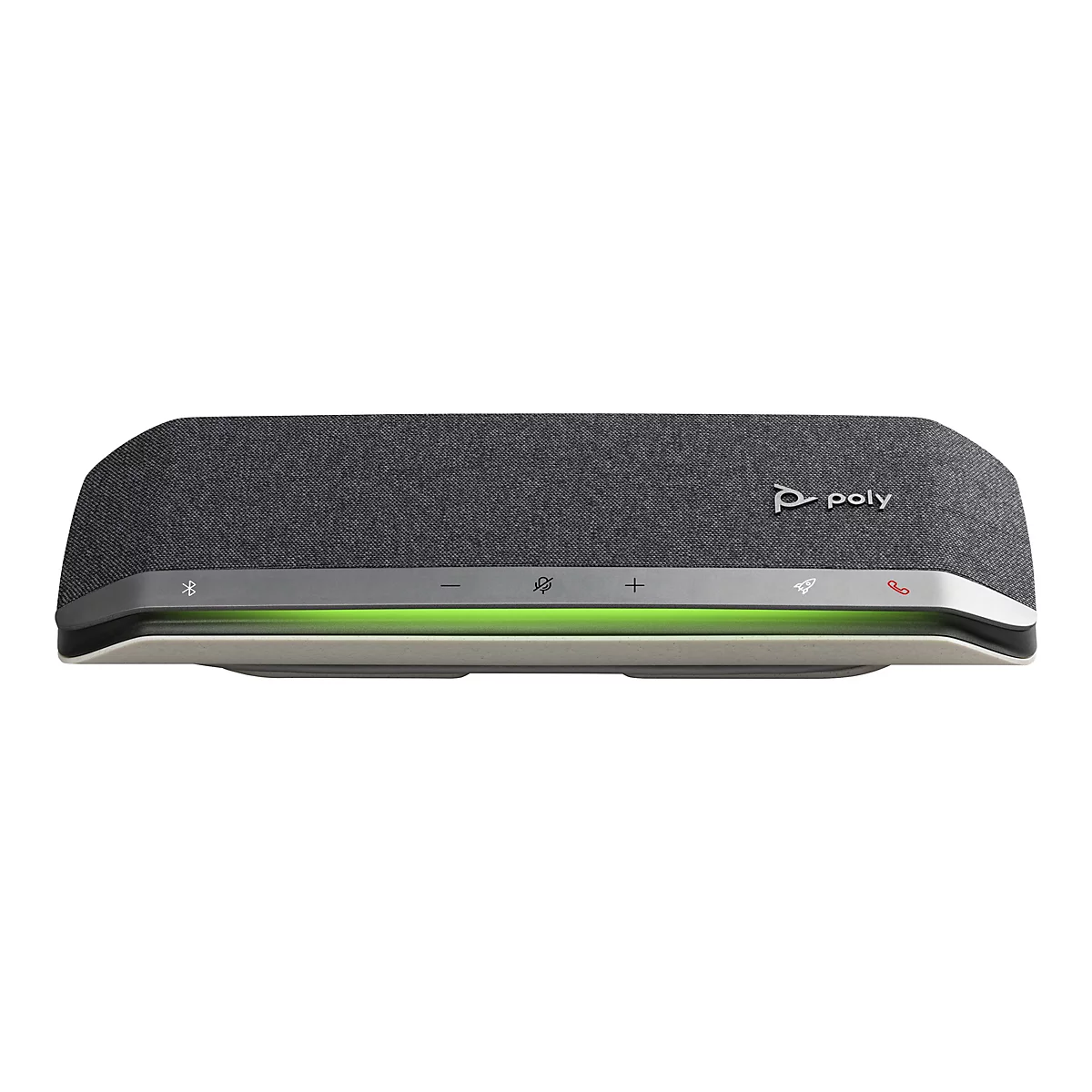 Poly Sync 40+ - Smarte Freisprecheinrichtung - Bluetooth - kabellos, kabelgebunden - USB-A, USB-C - Schwarz, Silber