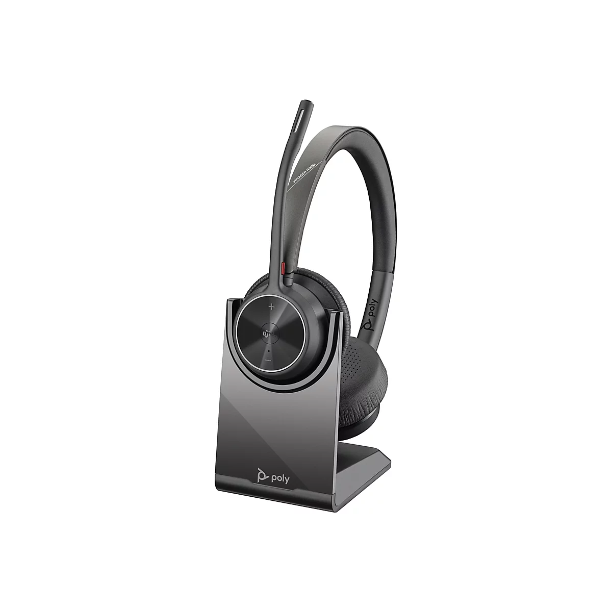 Poly Voyager 4320-M - Voyager 4300 UC series - Headset - On-Ear - Bluetooth - kabellos, kabelgebunden
