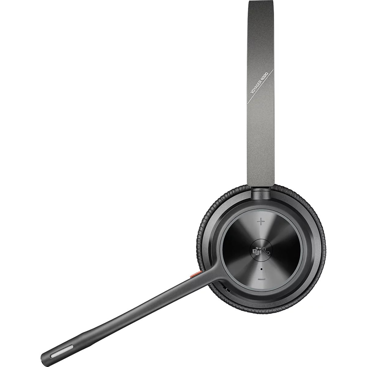 Poly Voyager 4320 USB-A Headset +BT700 Dongle, für Microsoft Teams zertifiziert