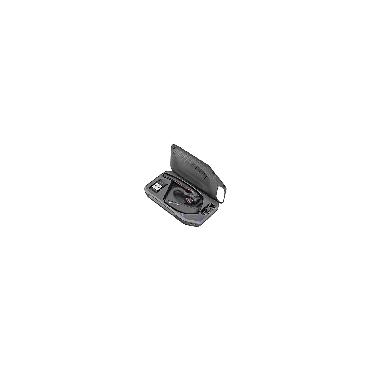 Poly Voyager 5200 UC - Headset - Ohrstöpsel - über dem Ohr angebracht - Bluetooth - kabellos